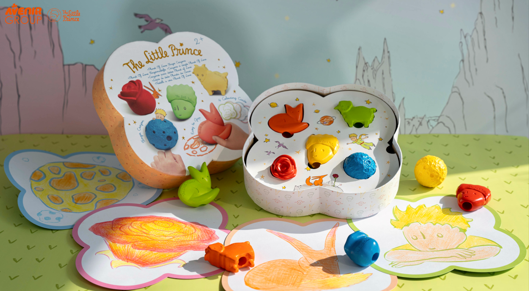 The Little Prince-Planet of Love Finger Crayons - Image 3