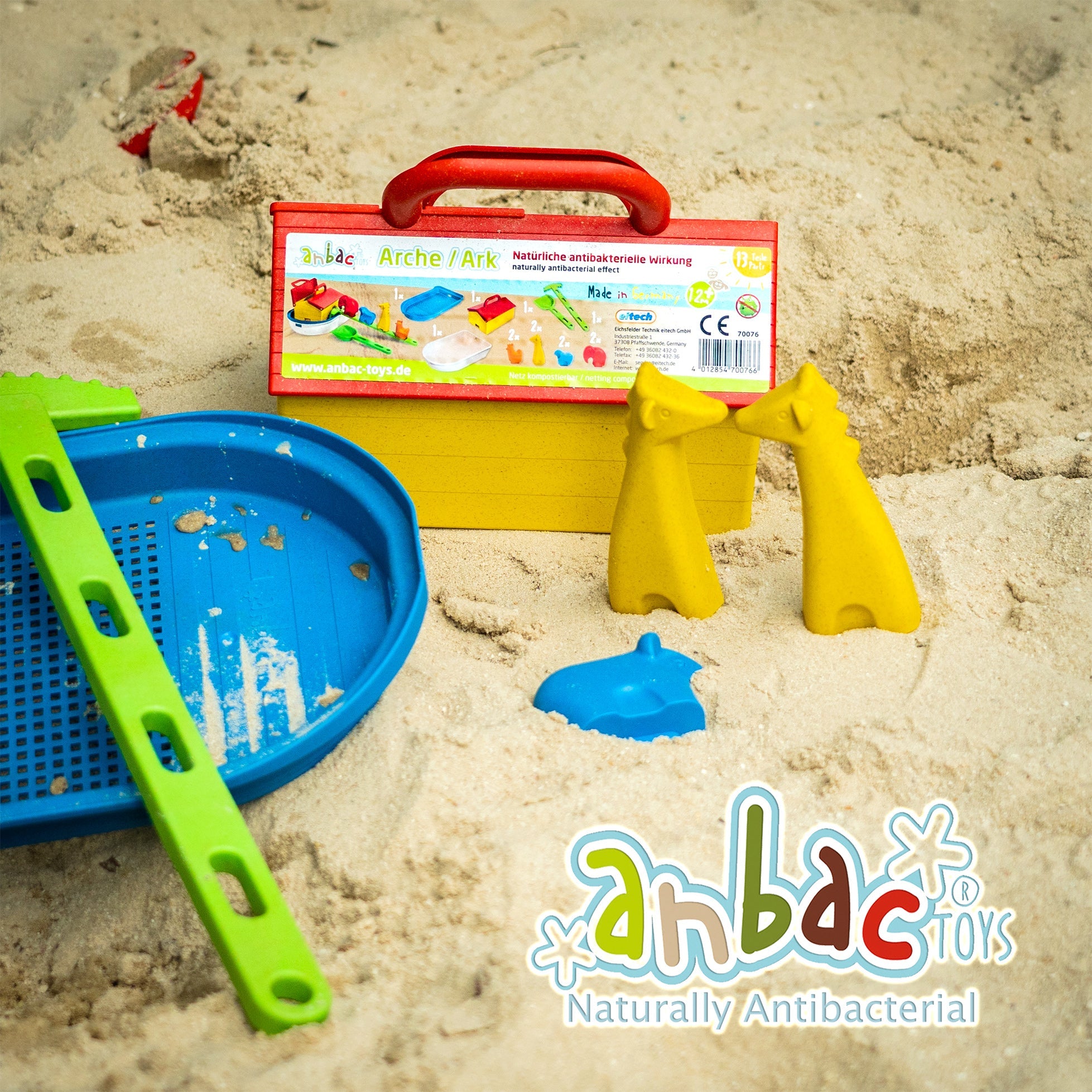 Antibacterial Sand Play Kit - Noah's Ark - Image 3