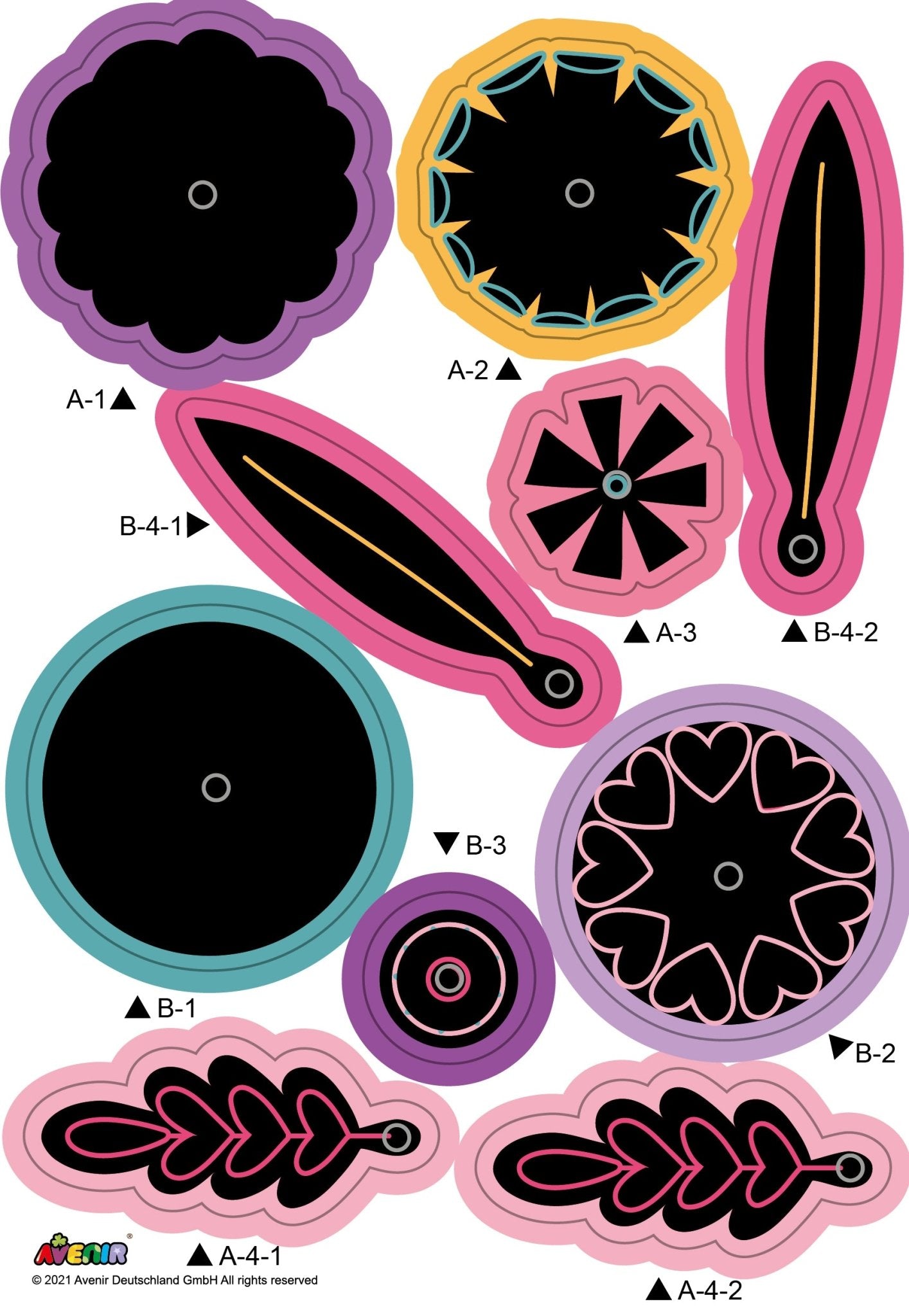 Avenir - Scartch Flower Bouquet - Image 4