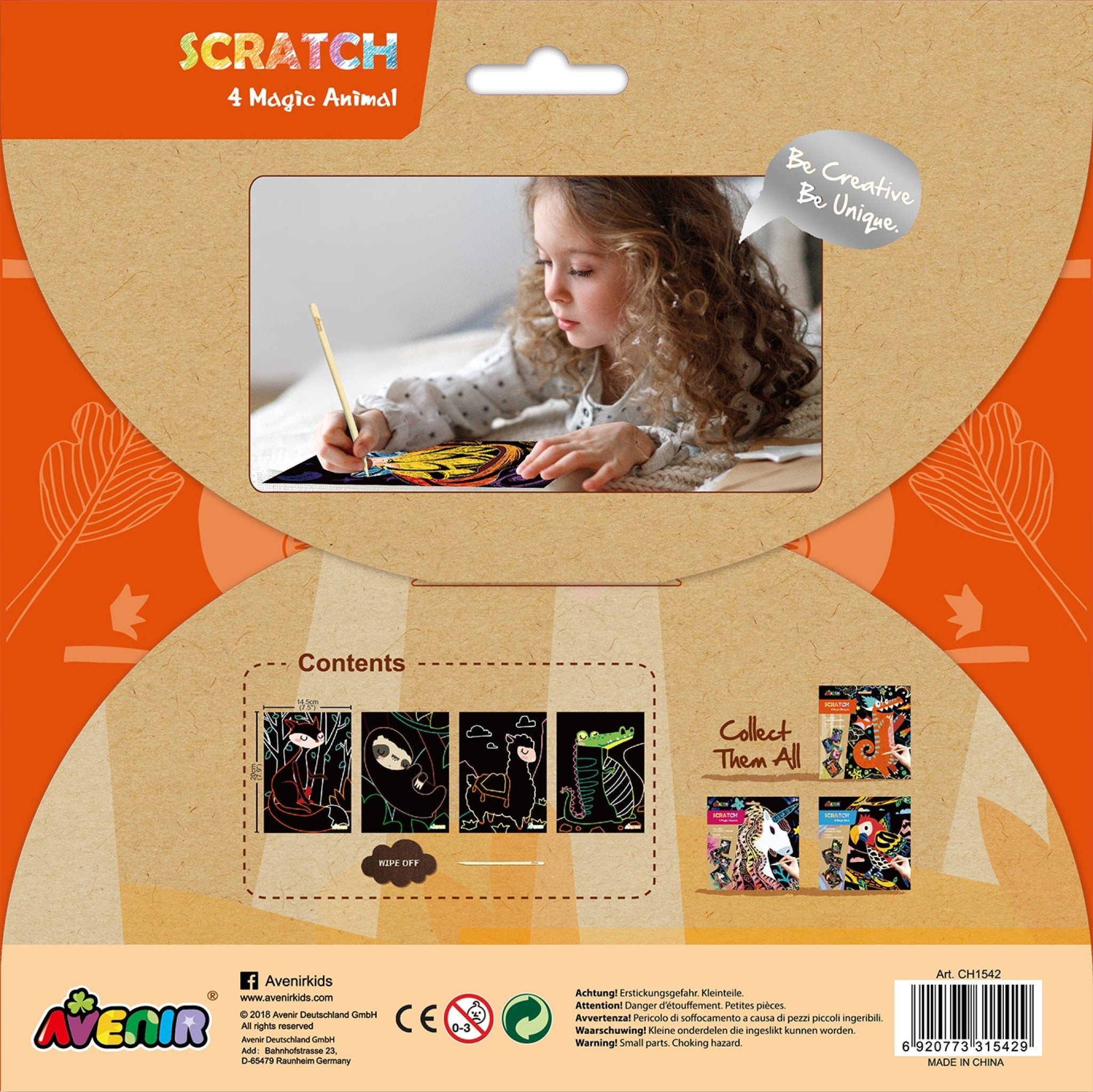 Avenir - Scratch Art - Magic Animal - Image 3