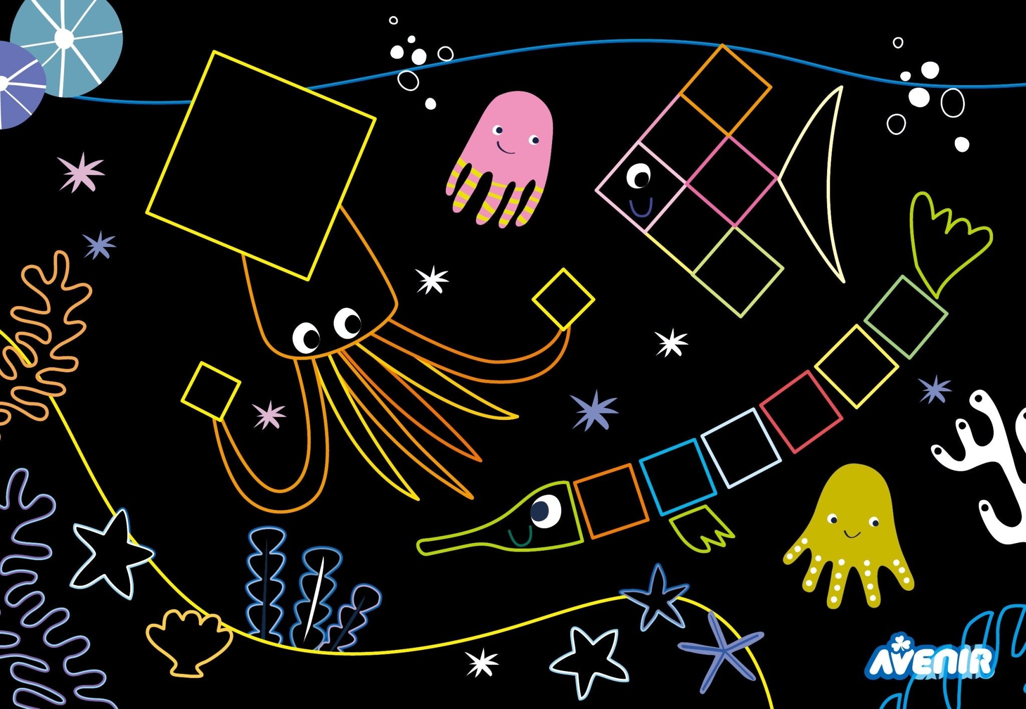 Avenir Scratch Learning Fun Lvl 3 - Ocean Life - Image 6