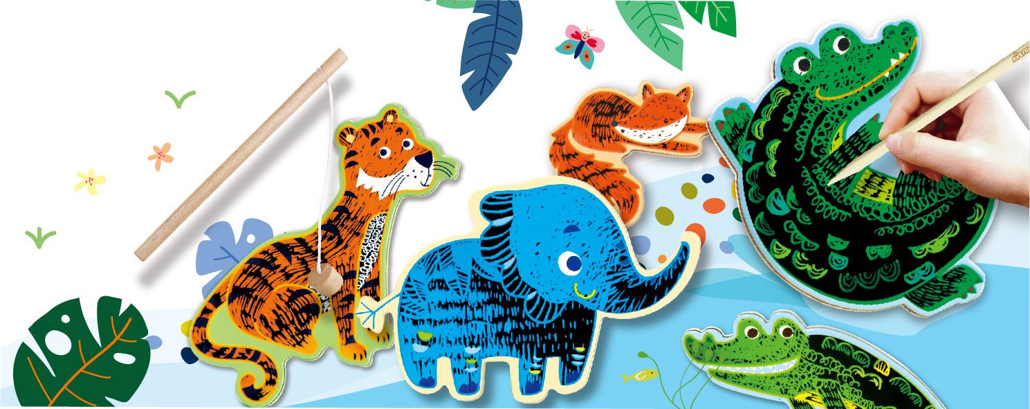 Avenir - Scratch 'N' Catch - Jungle Animals - Image 11