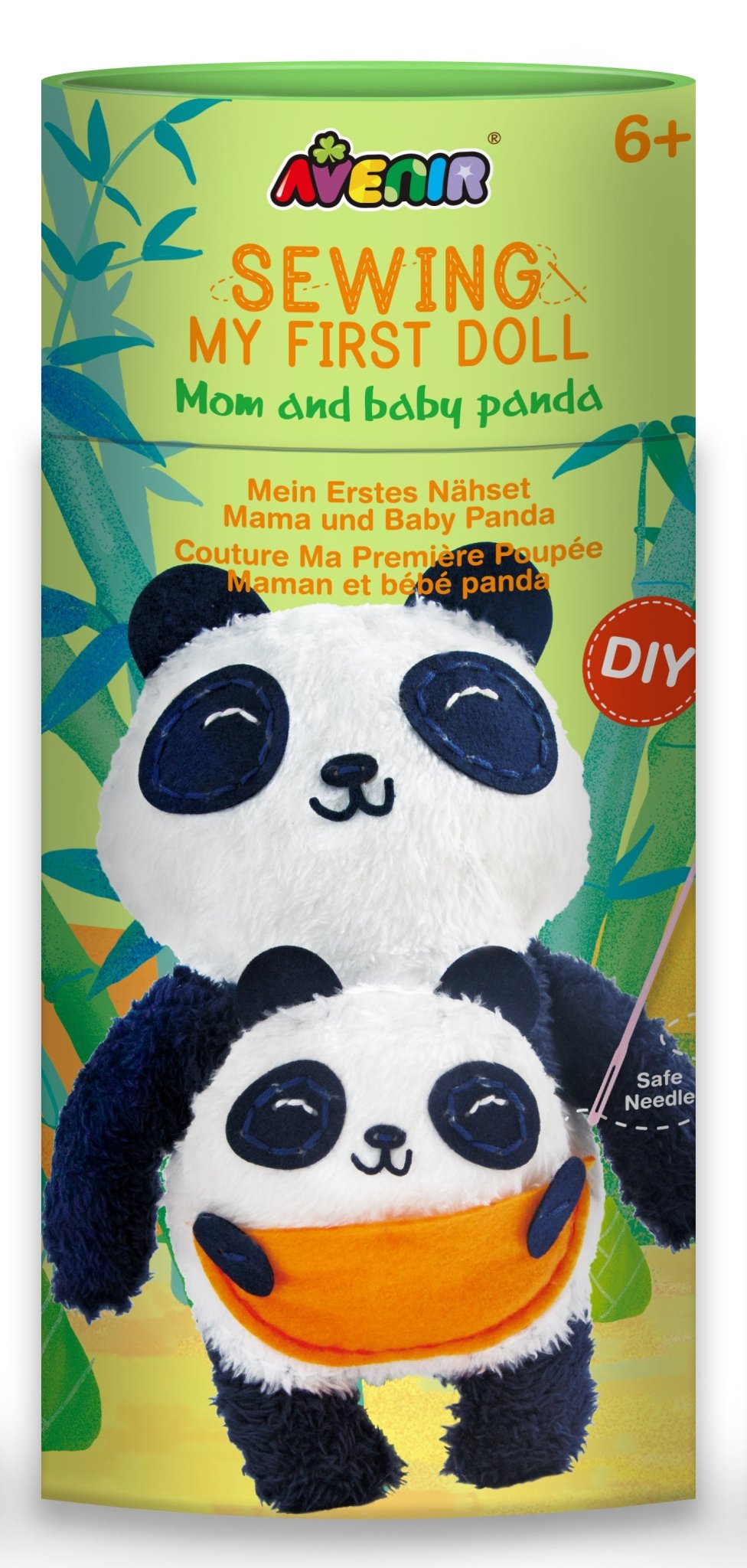 DIY Sewing Dolls - Panda