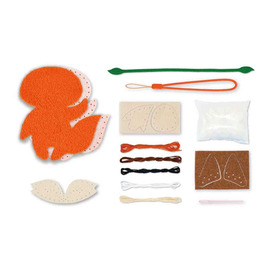 DIY Sewing Keychain - Fox - Image 2