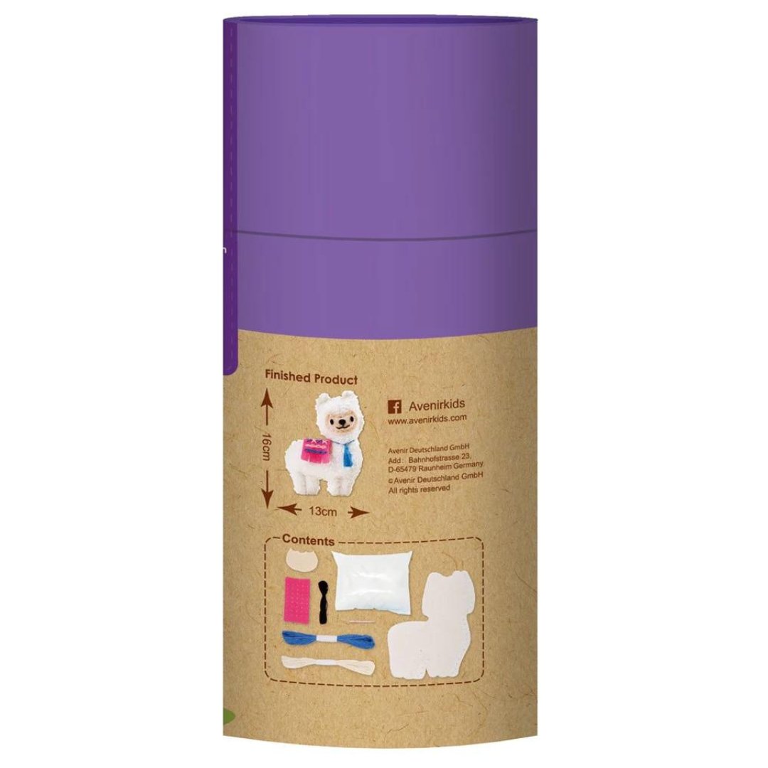 DIY Sewing Keychain - Llama - Image 3