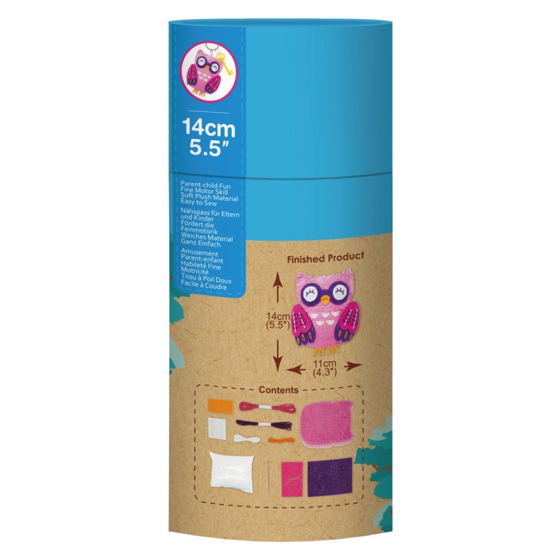 DIY Sewing Keychain - Owl - Image 3