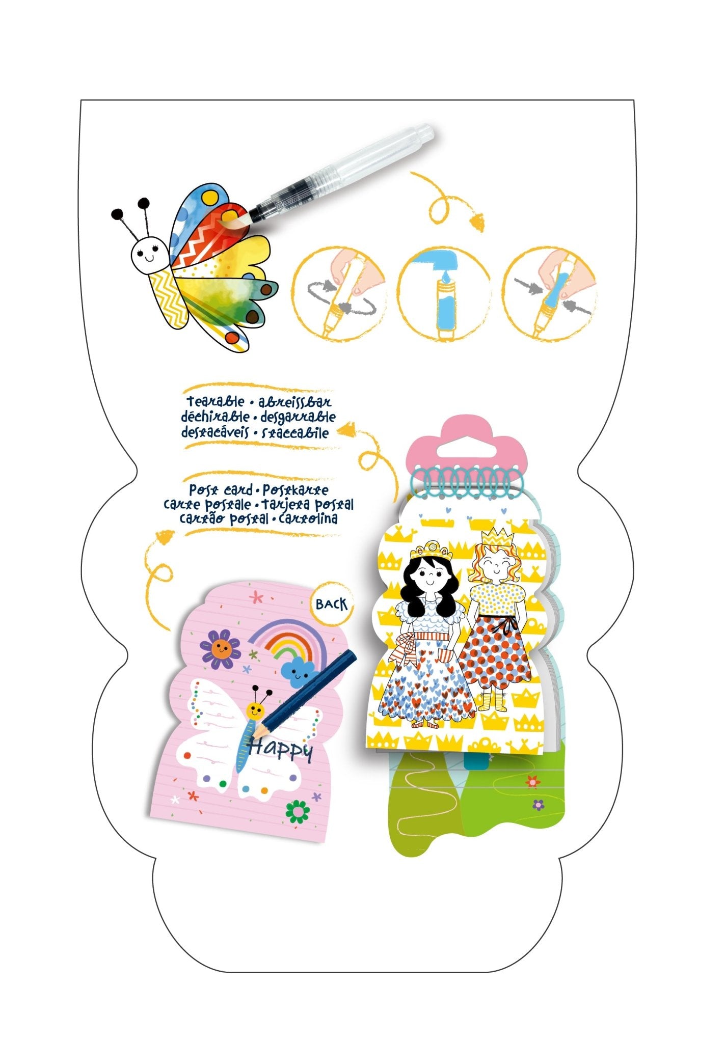 Hakuyoka Watercolour Painting - Fairy Tale - Image 2