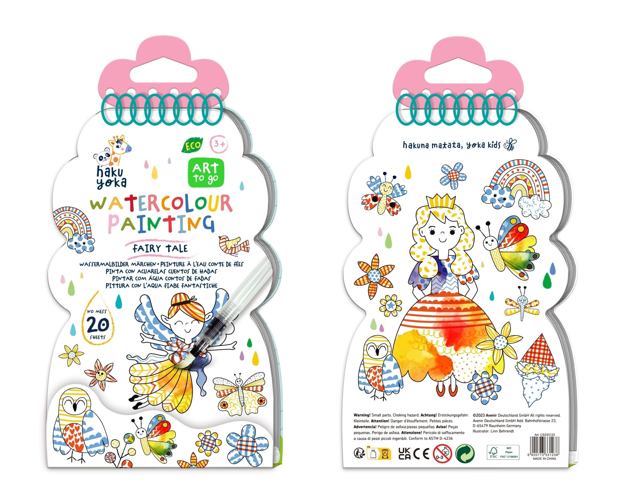 Hakuyoka Watercolour Painting - Fairy Tale - Image 6