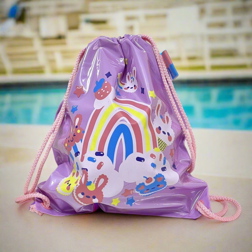 Inflatable Swim Bag - Rabbit Cake