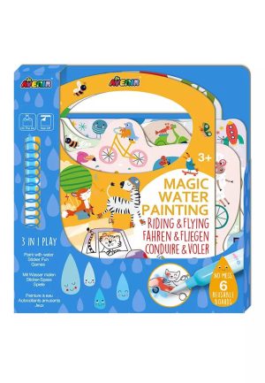 Magic Water Riding & Flying Painting Activity Book