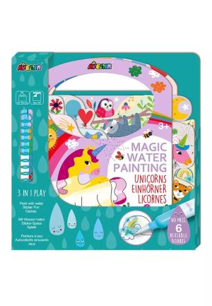 Magic Water Unicorns Painting Activity Book
