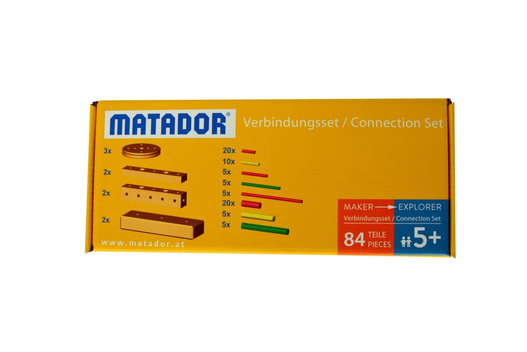 Matador Maker (3+) to Explorer (5+) Connecting Set (84pcs)