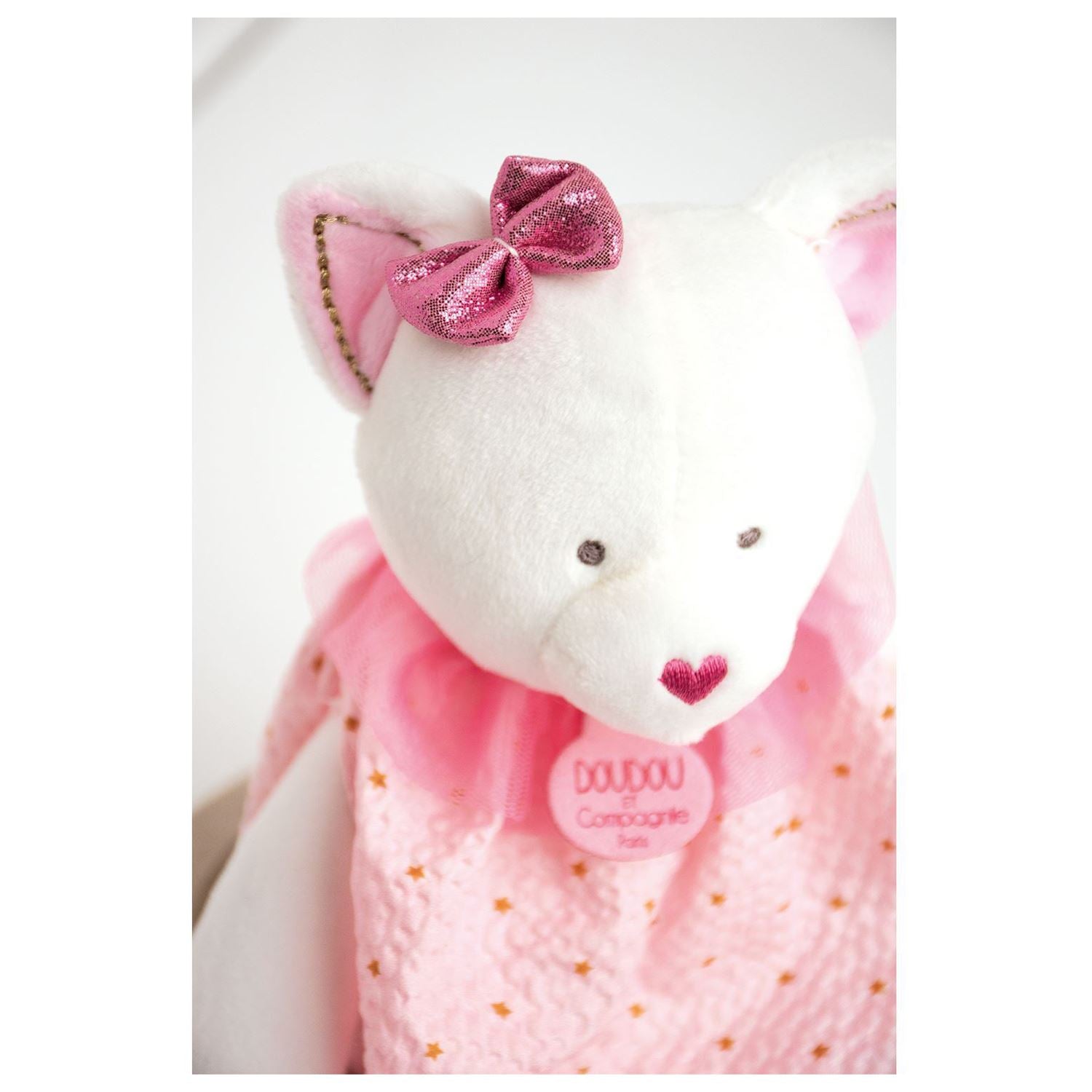 Pinky Cat Plush with Comforter - Image 2