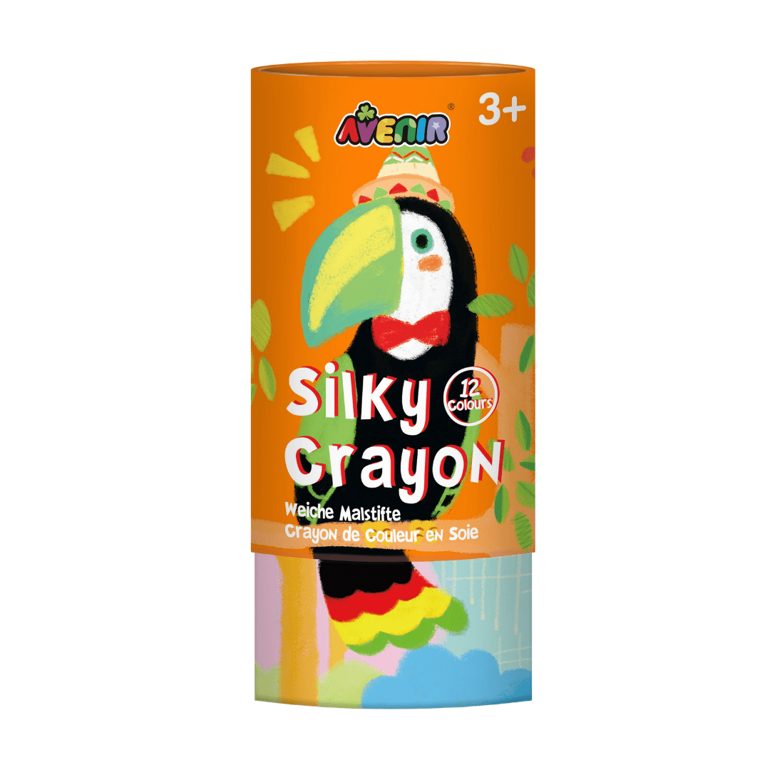 Silky Crayon 12 Colours - Toucan