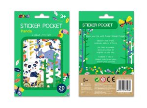 Sticker Pockets - Panda
